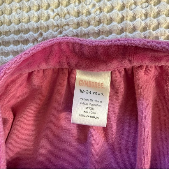 Gymboree Pink Velvet Dress - Picture 4 of 6